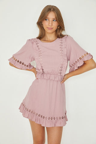 INESHA DRESS - BLUSH