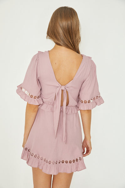 INESHA DRESS - BLUSH